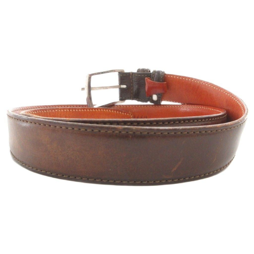 ほぼ未使用　フェリージ　felisi レザー ベルト 44-80 ほぼ未使用 フェリージ felisi レザー ベルト 44-80