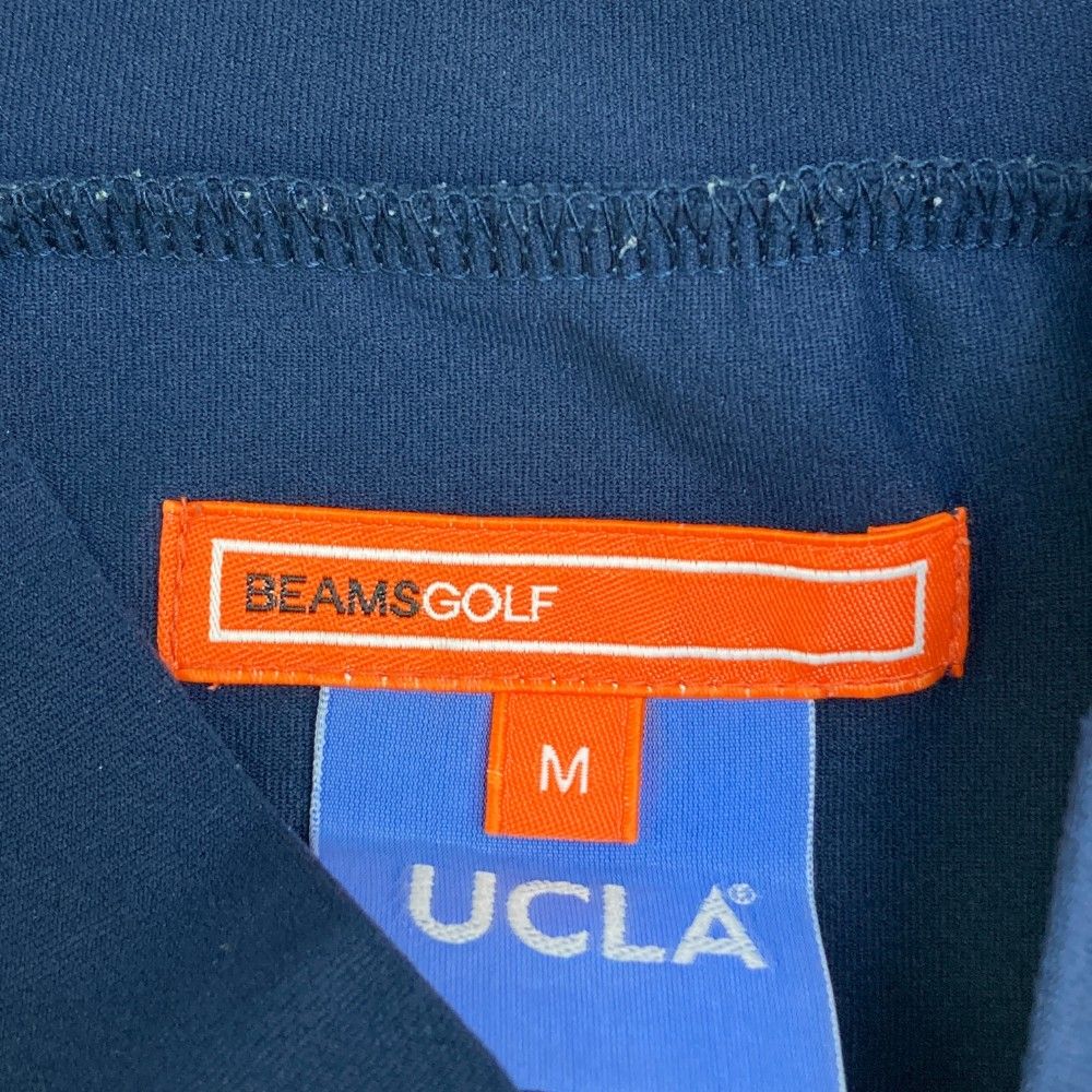 サイズ M BEAMS GOLF ビームスゴルフ × UCLA ハイネック 半袖Tシャツ ネイビー系 240101354003 ゴルフウェア メンズ ストスト LLC-HASEGAWATOSO_COM