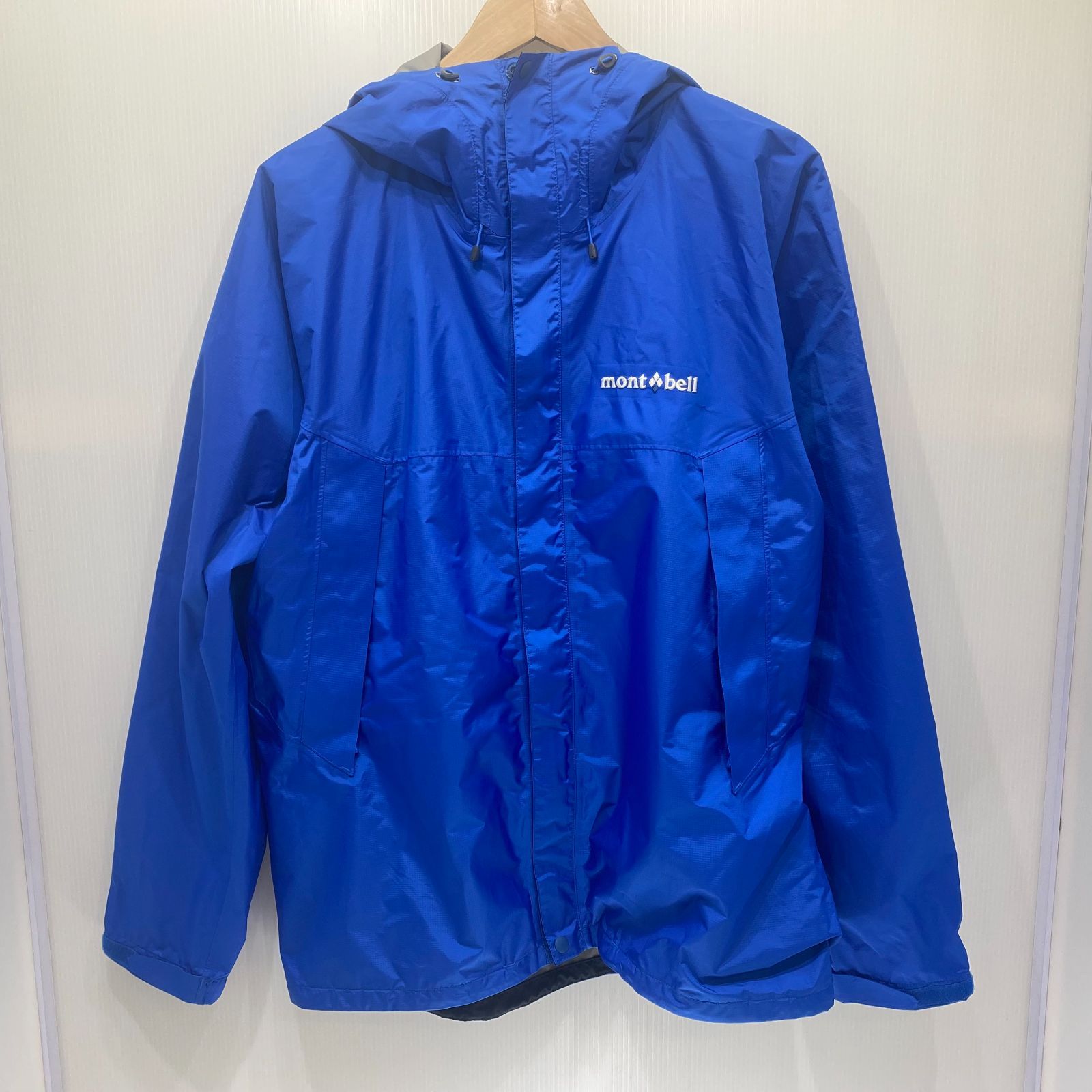 【美品】mont-bell レインハイカージャケット 1128600 L ブルー Amazon.co.jp: モンベル(mont‐bell) レインハイカージャケット