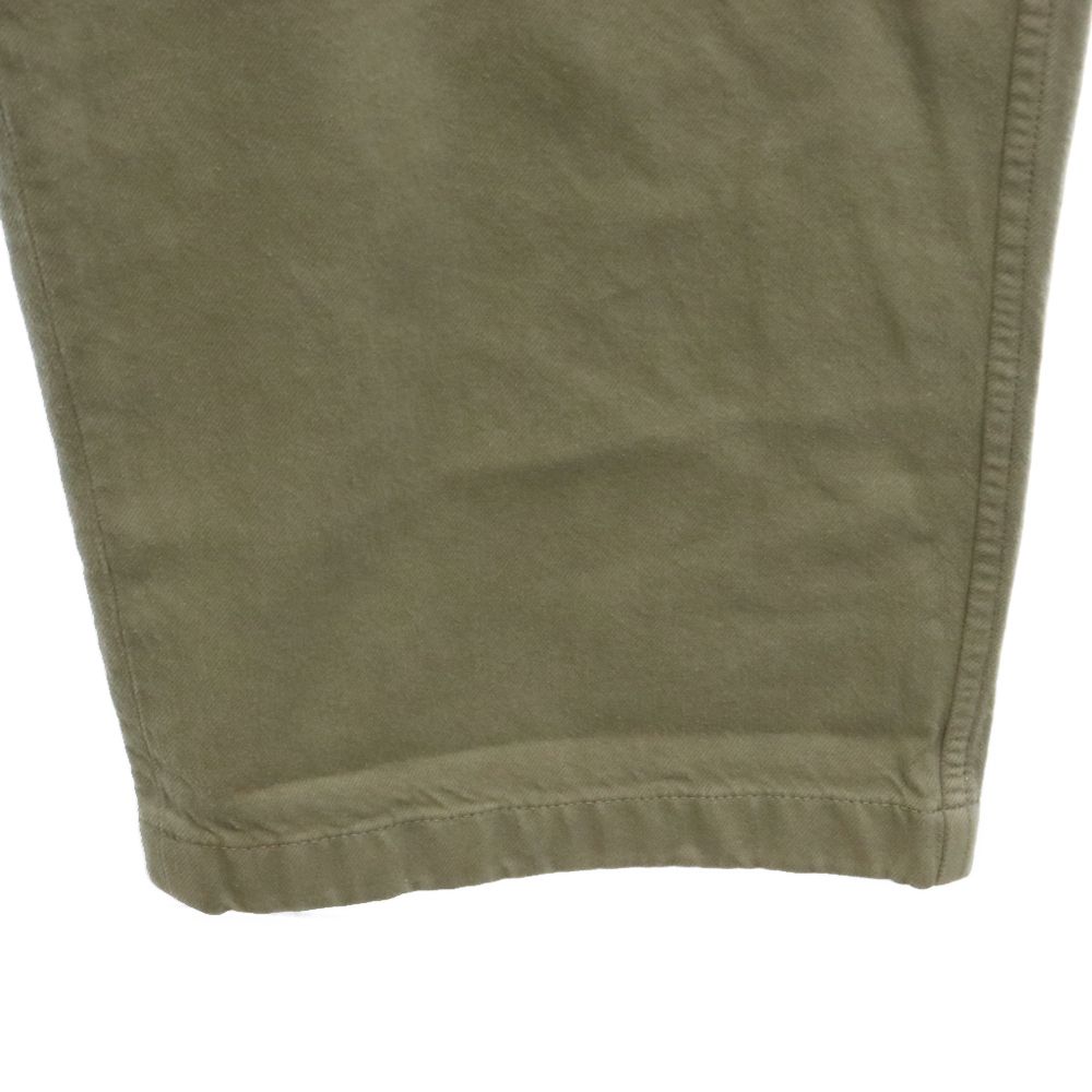 PRADA 23AW コーデュロイカーゴパンツ 三角プレート付き Sサイズ PRADA (プラダ) 23SS GEP365 S232 1383 三角ロゴプレート付き ロング