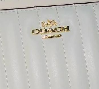 ロッドマン様専用J02 COACH 新品 ホワイト 長財布 レディース コーチ