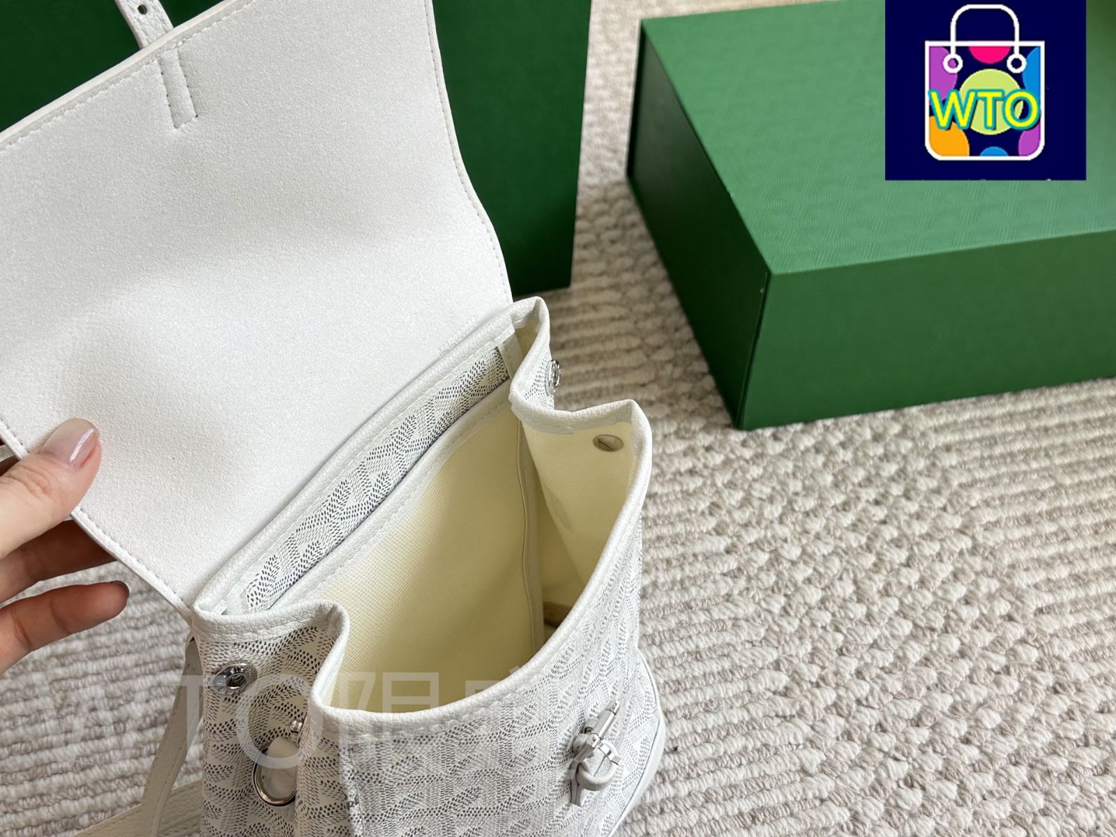 ミニ両肩バッグ 20×23cm