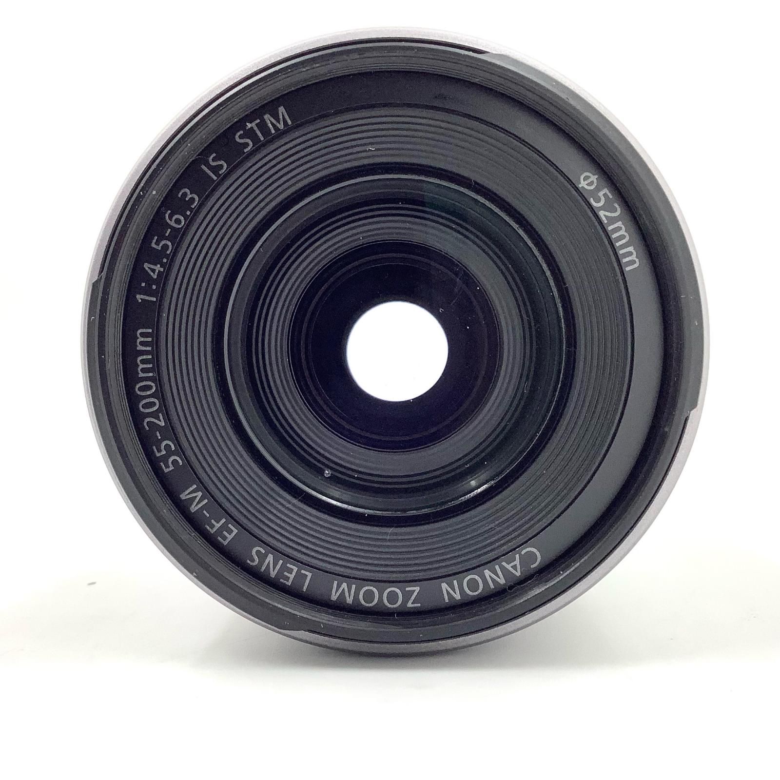 全額返金保証】【最速発送】Canon EF-M55-200mm F4.5-6.3 IS STM