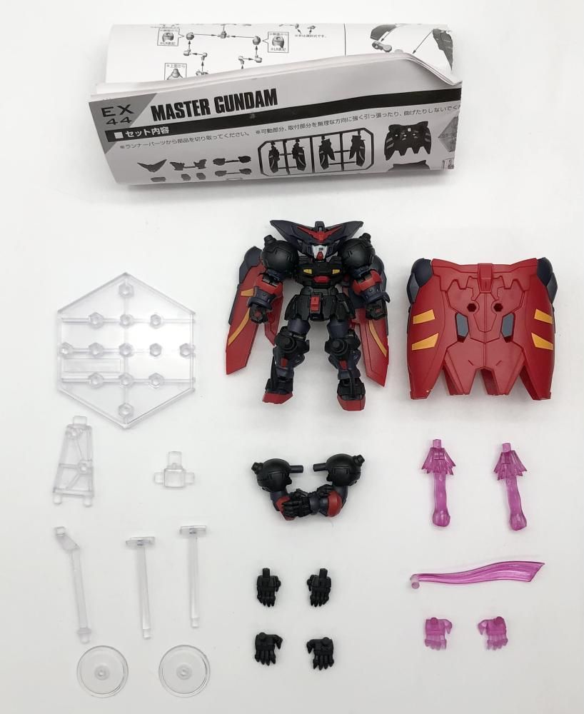 ゴッドガンダム MOBILE SUIT ENSEMBLE オプションセット BANDAI