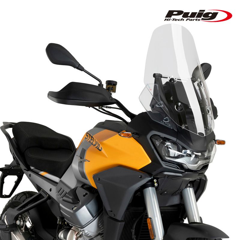Puig 21484W TOURING SCREEN CLEAR MOTO GUZZI V100 MANDELLO 23-25 プーチ ツ－リングスクリーン
