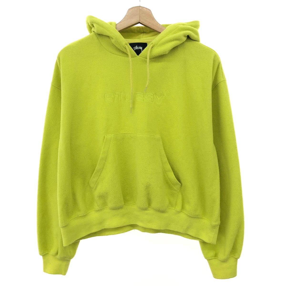 STUSSY黄色いフーディ レア柄 STUSSYステューシー フーディパーカー
