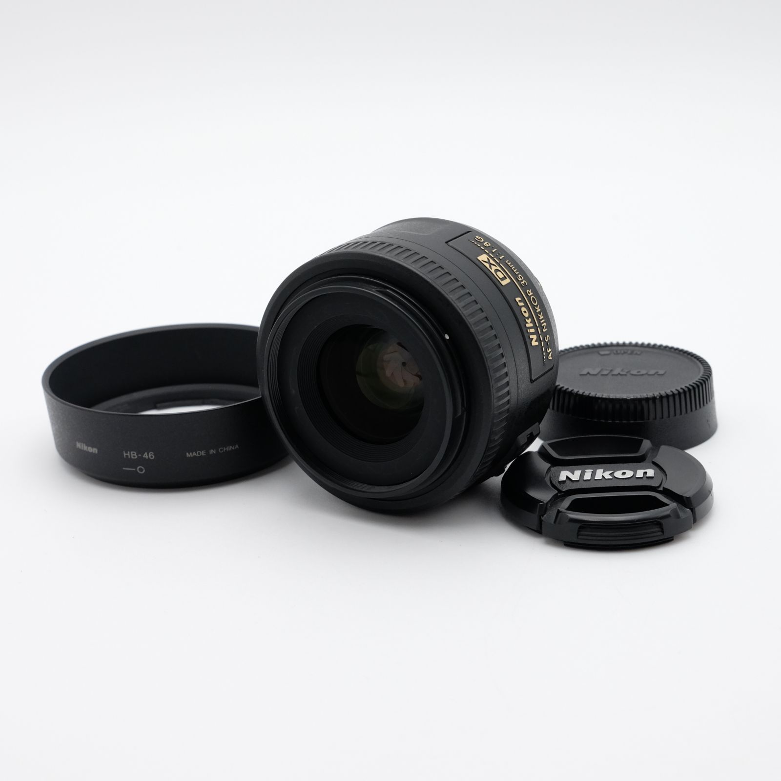 美品☆Nikon AF-S NIKKOR 35mm f/1.8G☆レンズフード付 Nikon 35mm f/1.8G AF-S DX Nikkor Lens 2183 B&H Photo