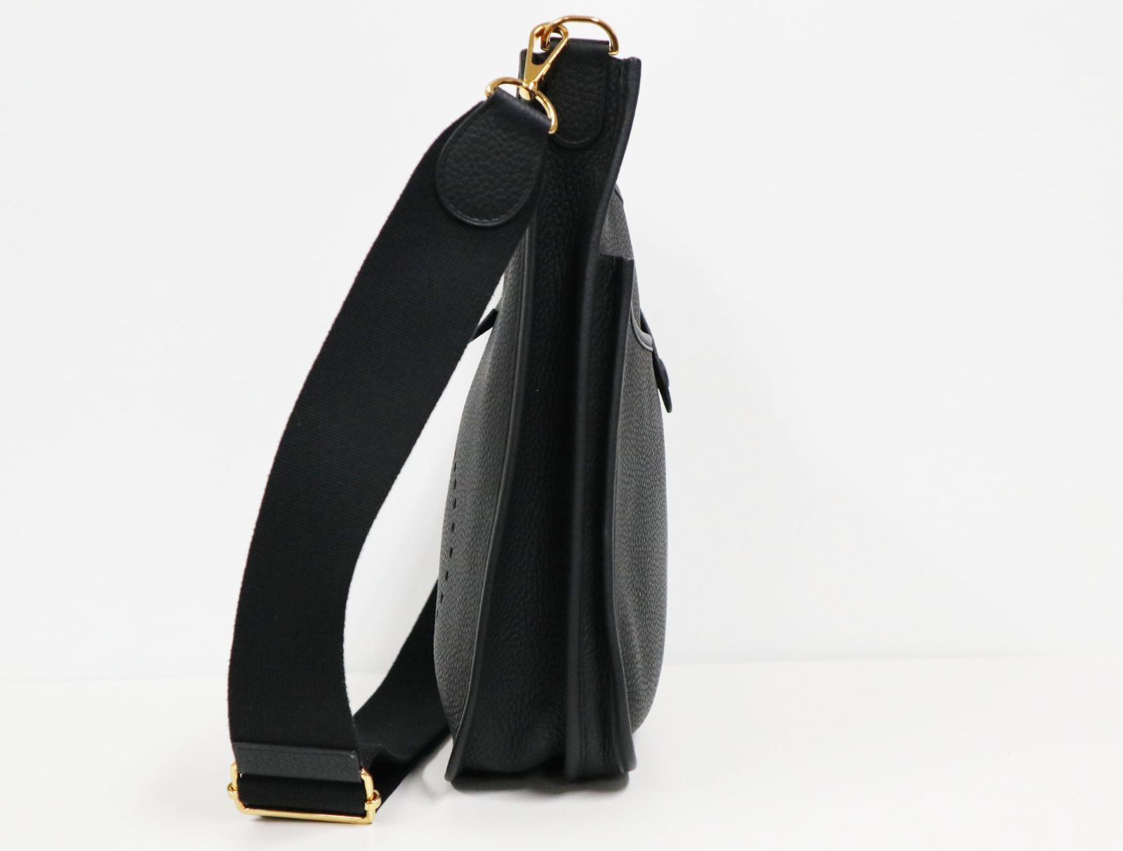 エルメス ショルダーバッグ エブリン3 PM ブラック/ゴールド金具 
