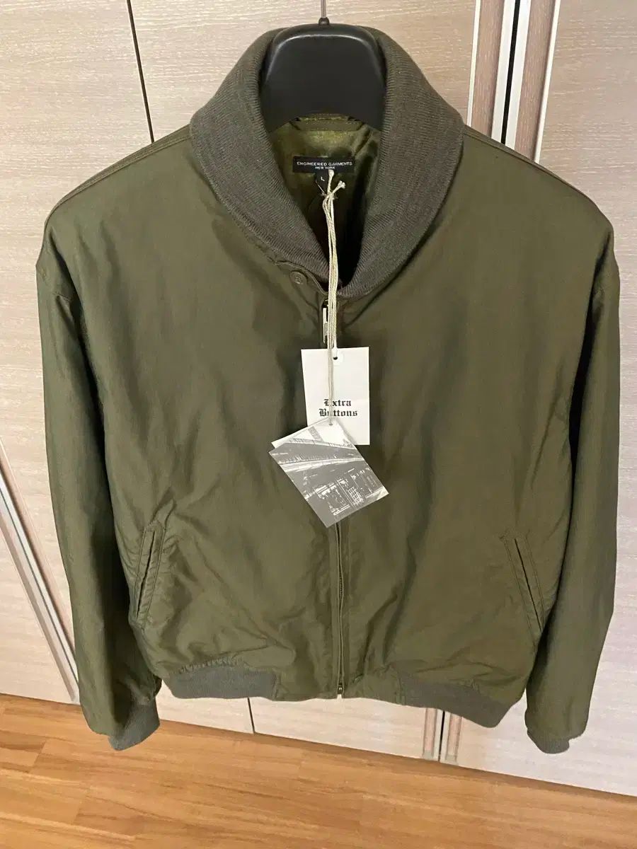 ENGINEERED GARMENTS エンジニアードガーメンツ ガーメント LL ジャケット オリーブ cp ポプリン L