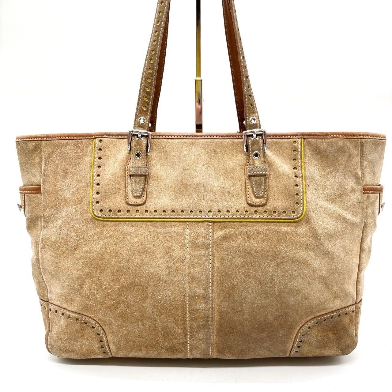 ✨良品✨ COACH コーチ トートバッグ ハンドバッグ ターンロック