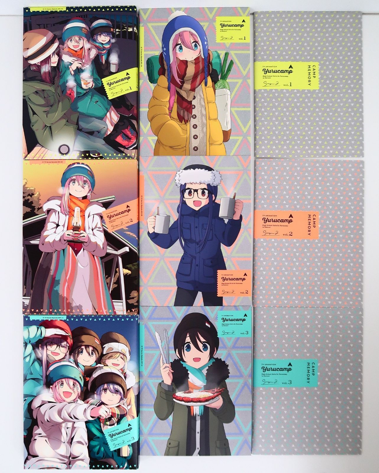 ゆるキャン△ ブルーレイシーズン1 1&2巻 ゆるキャン△ 1＆2 Blu-ray BOX ブルーレイ ゆるキャン△ ブルーレイ