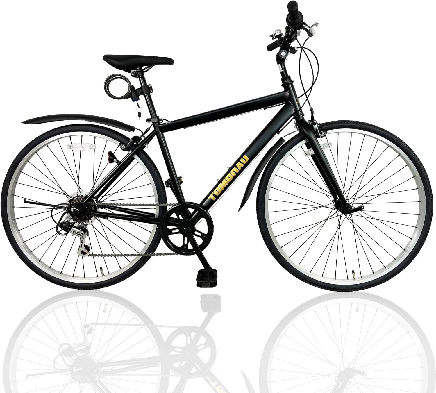 TOMONAU クロスバイク シティバイク フラットハンドルバー 自転車 26イ 81tRMIiDiDL._UF350,350_QL80_.jpg