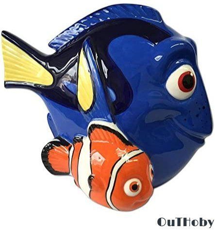 ニモ ドリー 貯金箱 ファインディング 陶器 人形 ドール 置物 おもちゃ アニ