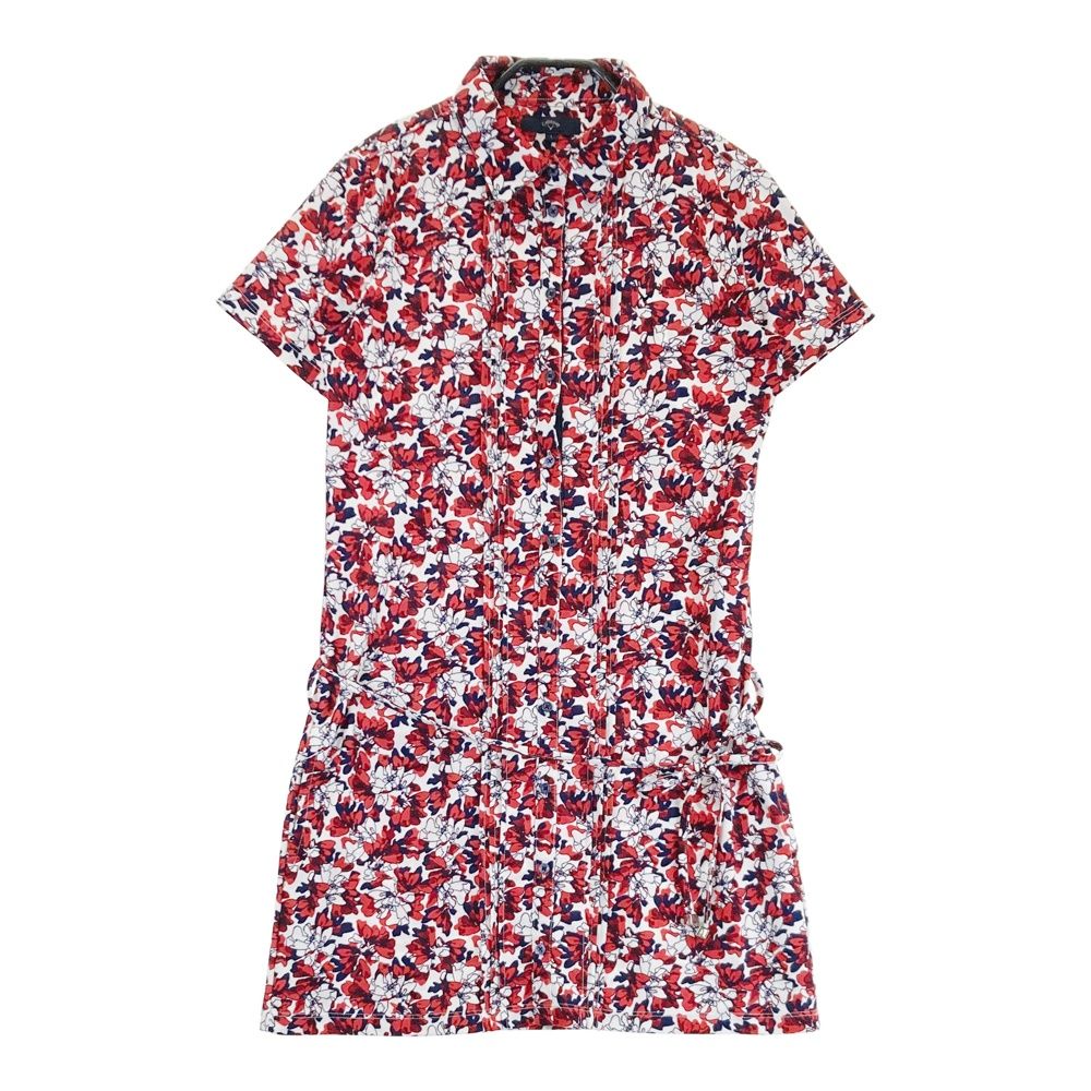 サイズ：L CALLAWAY キャロウェイ ダウンワンピース ホワイト系