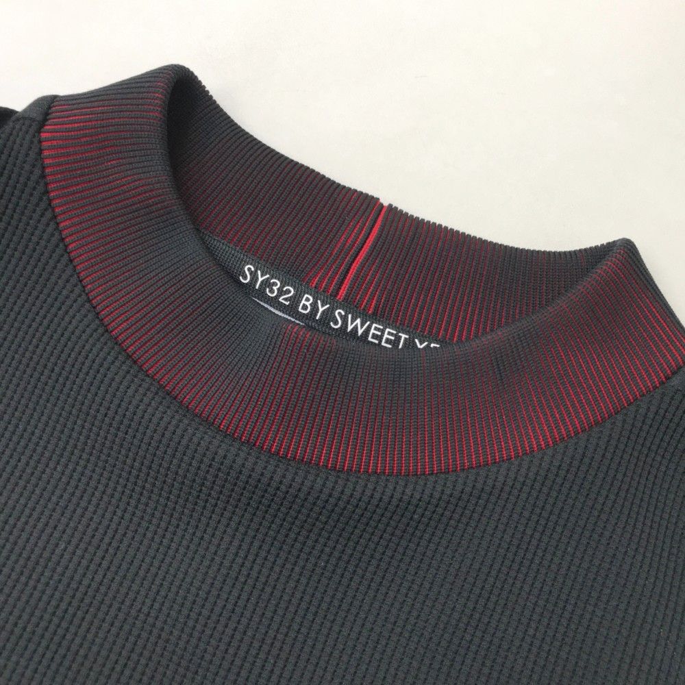 サイズ：M SY32 BY SWEET YEARS GOLF エスワイサーティトゥ SYG-23A26 裏地付き長袖Tシャツ  ブラック系 [240101419615] ゴルフウェア メンズ ストスト 楽天市場】SY32全品30％OFF 即納 SY32 BY SWEETYEARS メンズ