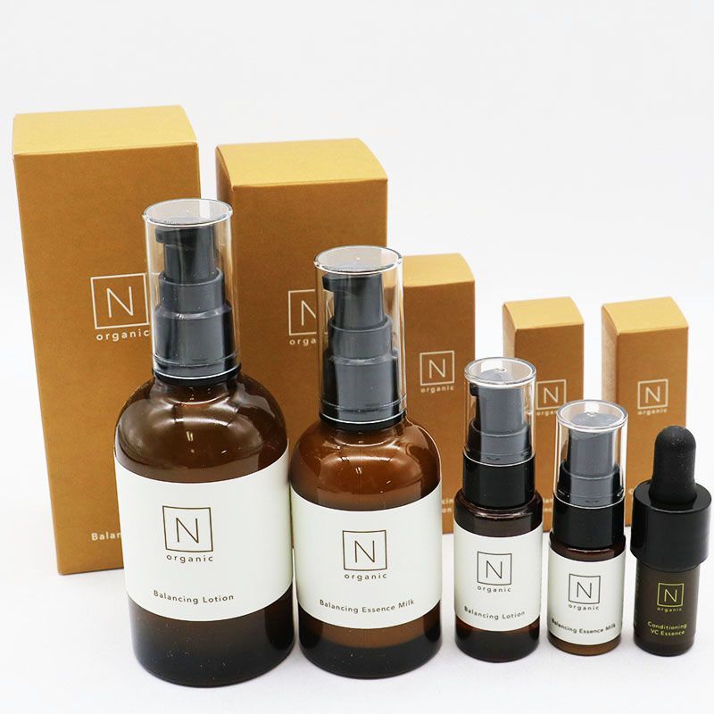 Nオーガニック N organic Basic バランシングローション|バランシングエッセンスミルク|コンディショニングVCエッセンス セット CR7-04-44-01
