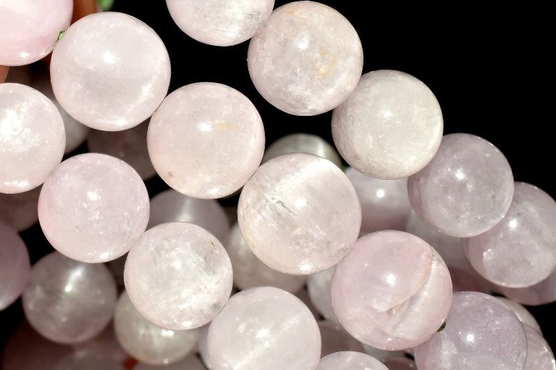 天然石 濃いめ クンツァイト 激安 天然石 パワーストーン 約7mm さざれ 100g クンツァイト Kunzite 天然石 パワーストーン