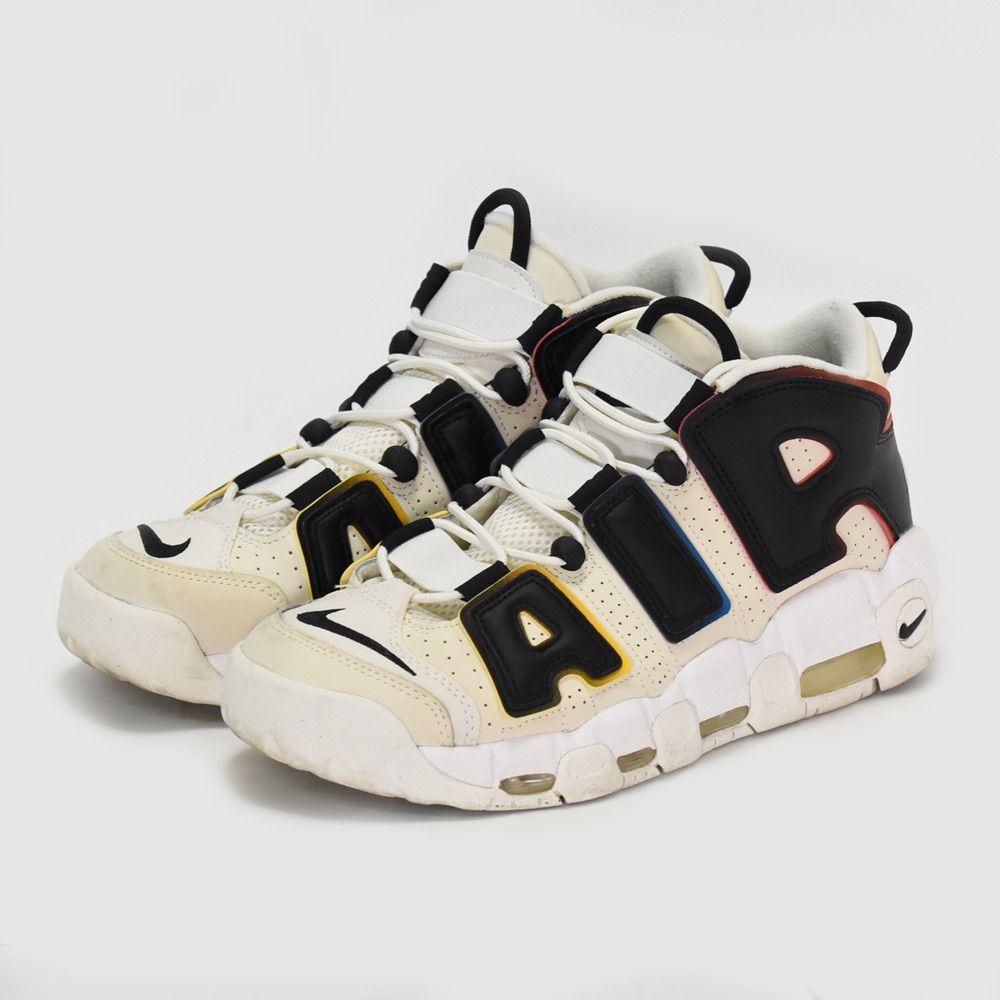 NIKE AIR MORE UPTEMPO 96 TRADING CARDS ナイキ エア モアアップテンポ 96 ホワイト マルチカラー トレーディングカード モアテン DM1297 100 メンズ 27cm