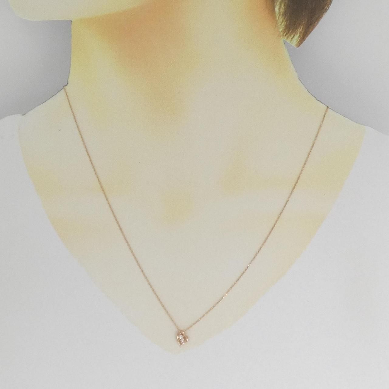 K10PG ダイヤモンドネックレス。 K10PG ダイヤモンド ネックレス|festaria Online Shop(フェスタ
