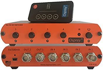 中古】Ospreyビデオ4?x 1スイッチャfor 3?G、HD、sd-sdi、dvb-asi