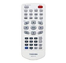 【中古】東芝　(純正)ポータブルDVDプレーヤー用リモコン　MEDR73JX
