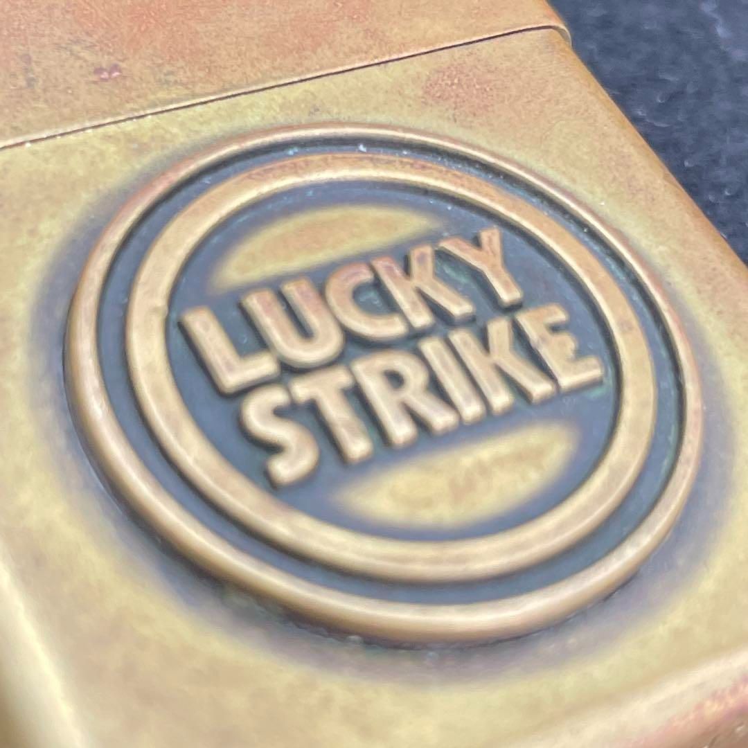 ZIPPO ラッキーストライク 立体ロゴメタル貼り1994年製
