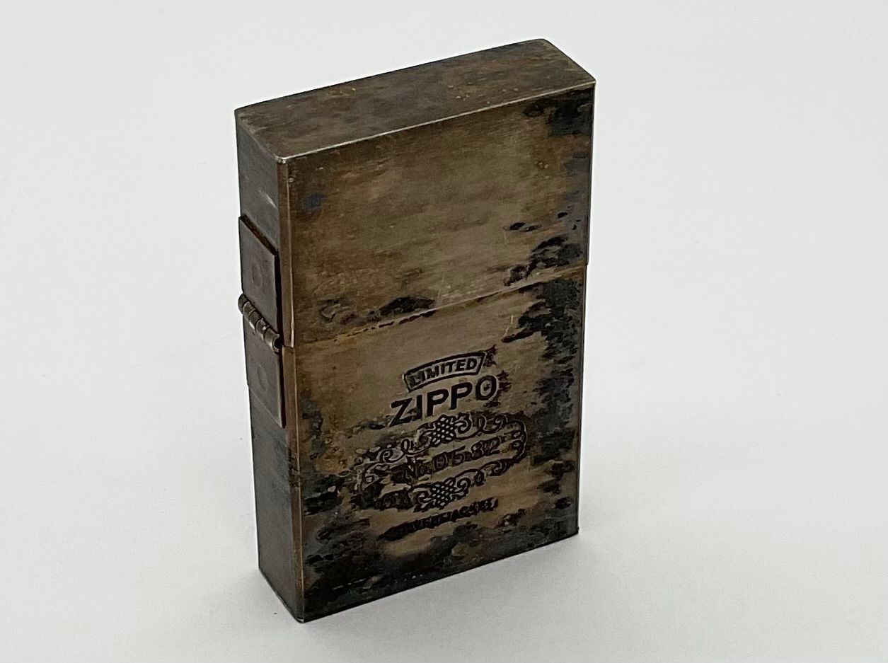 ZIPPO ジッポー 1933 ファーストリリース シルバージャケット 1998年製 リミテッドエディション NO.0582