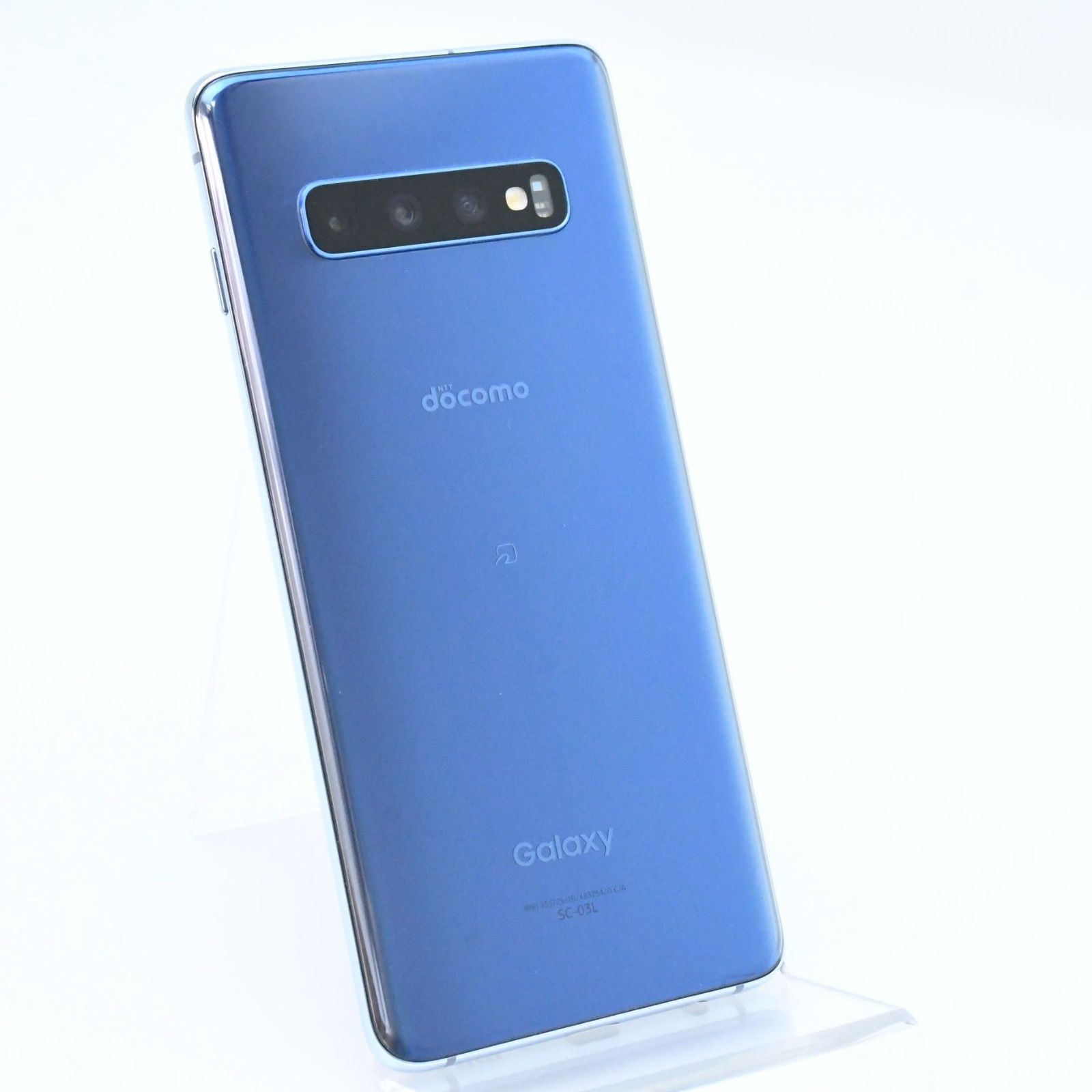 美品＊電池良好】SIMフリーdocomo Galaxy S10 SC-03L プリズムブルー