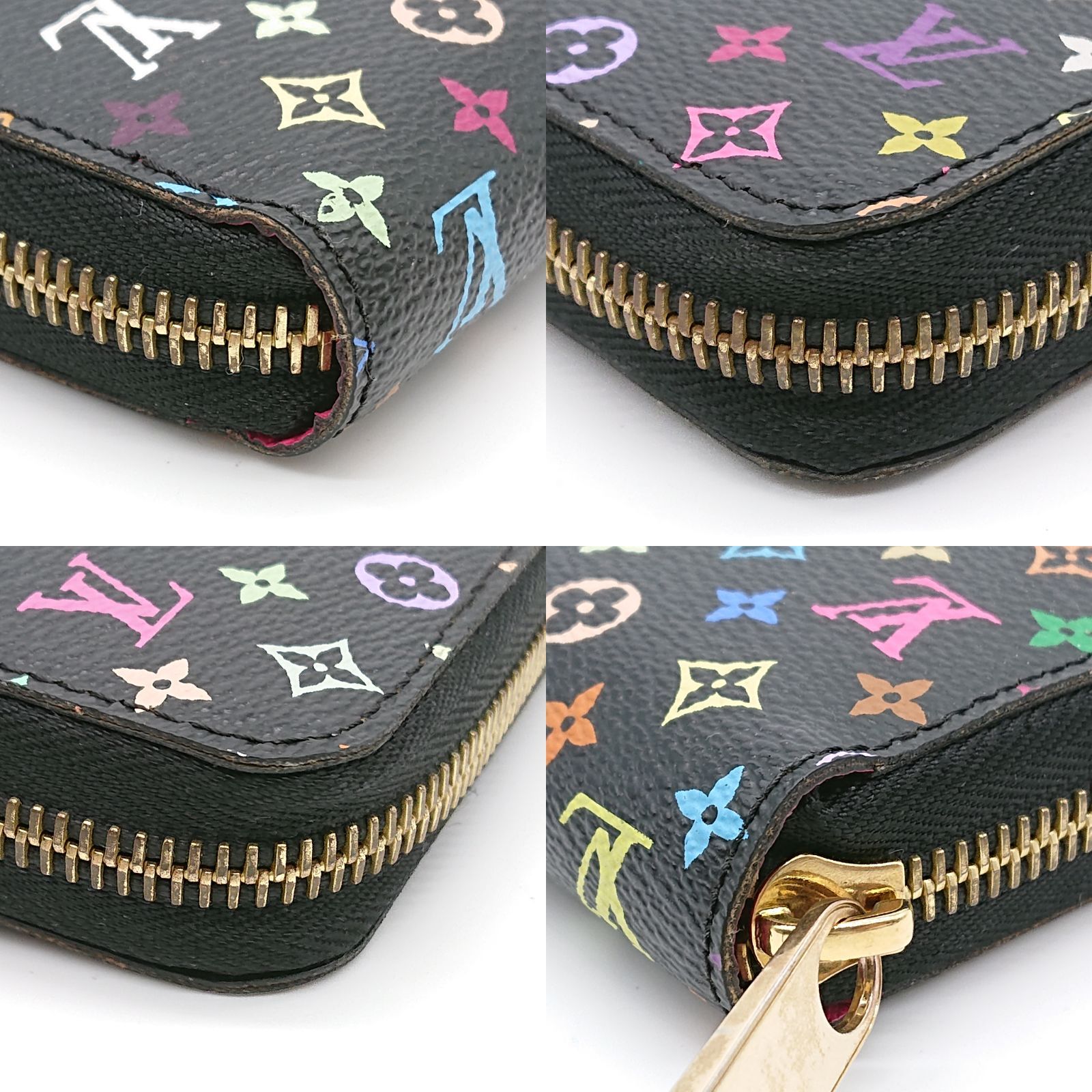 極美品】LOUIS VUITTON ルイヴィトン ジッピーウォレット マルチカラー  