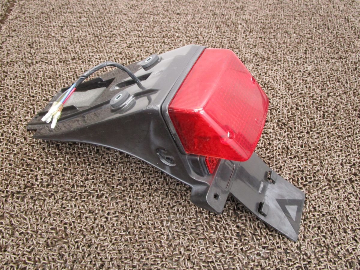 KSR-2 リアフェンダー テールランプ ▲A6551 MX080B カワサキ MX080BE キャブ車 動画有