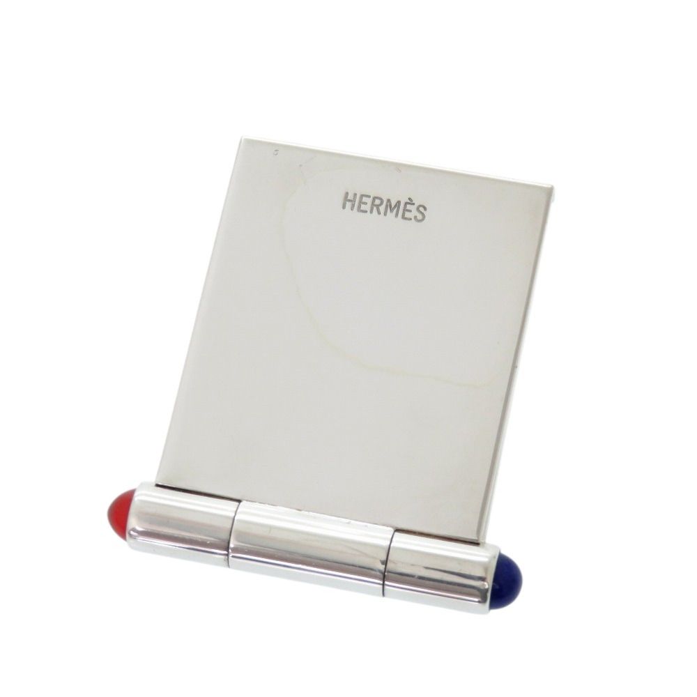 【品質保証，定番人気】 美品 エルメス シルバー925 シルバー フォトフレーム フォトスタンド 0874 HERMES その他