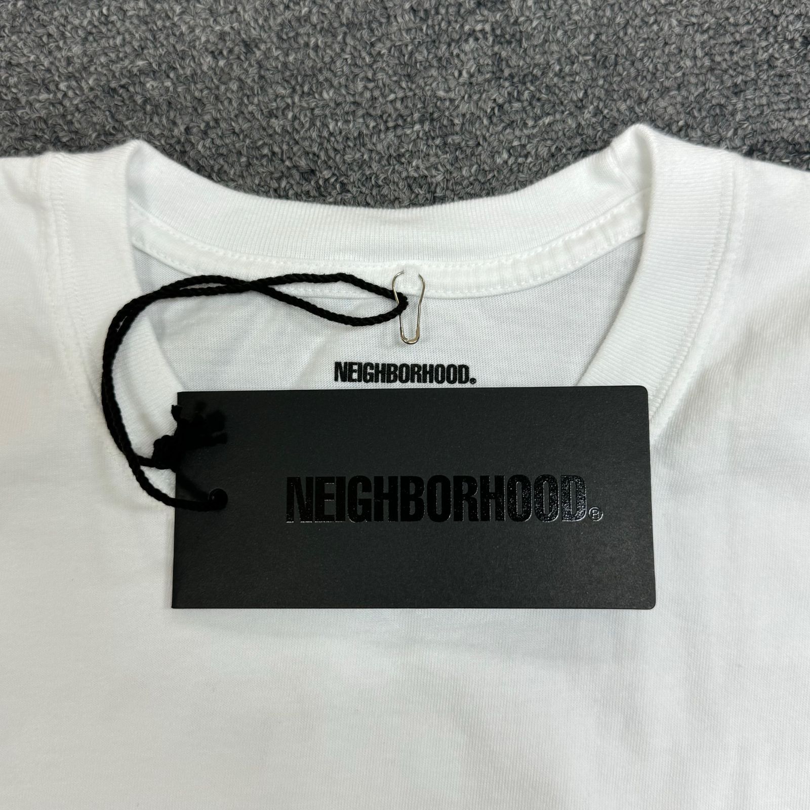 新品 NEIGHBORHOOD × DR.WOO 24SS TEE SS-2 プリントTシャツ 