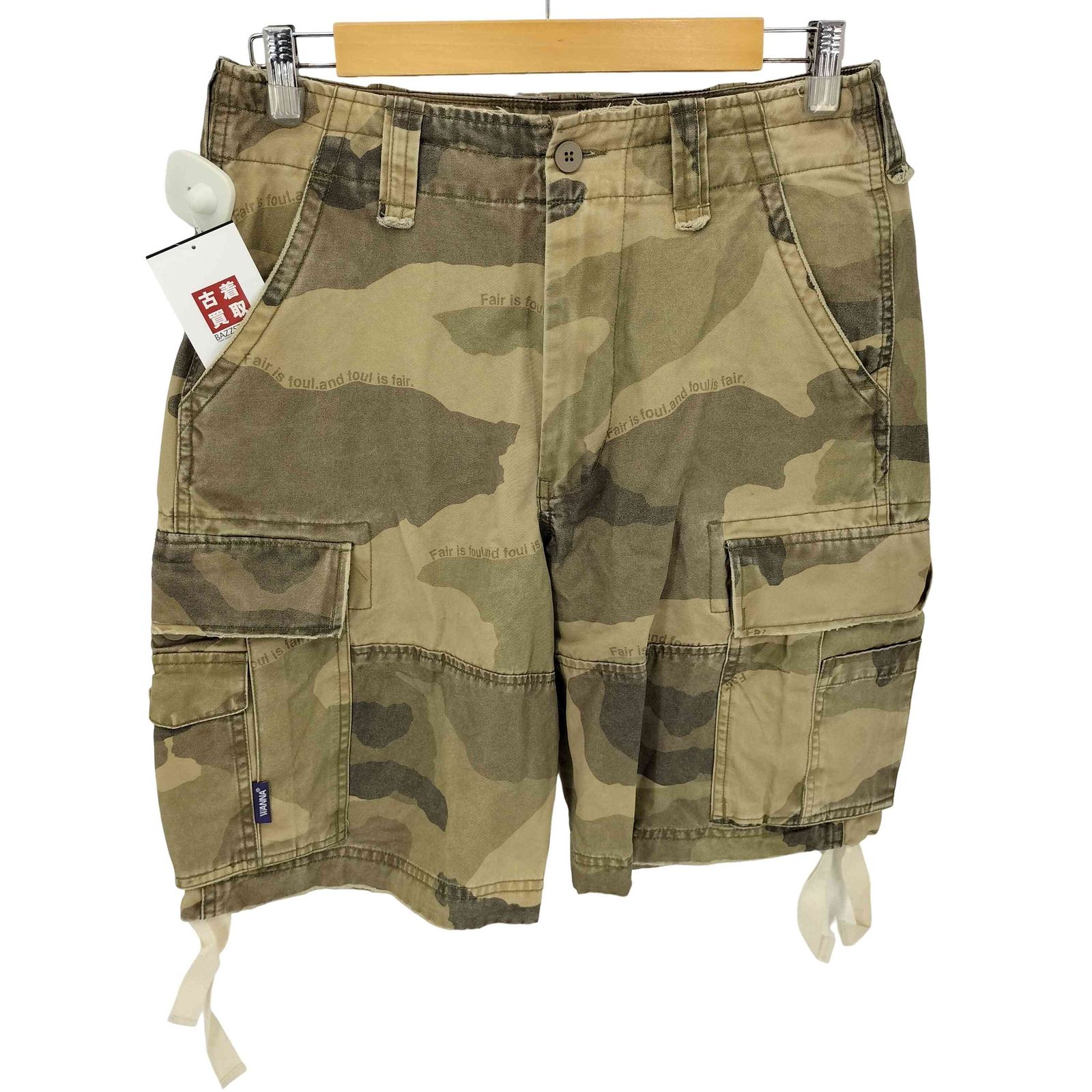 ワナ WANNA Mirageland cargo shorts MIRAGE GREEN メンズ JPN ワナ WANNA Mirageland cargo shorts MIRAGE GREEN メンズ JPN