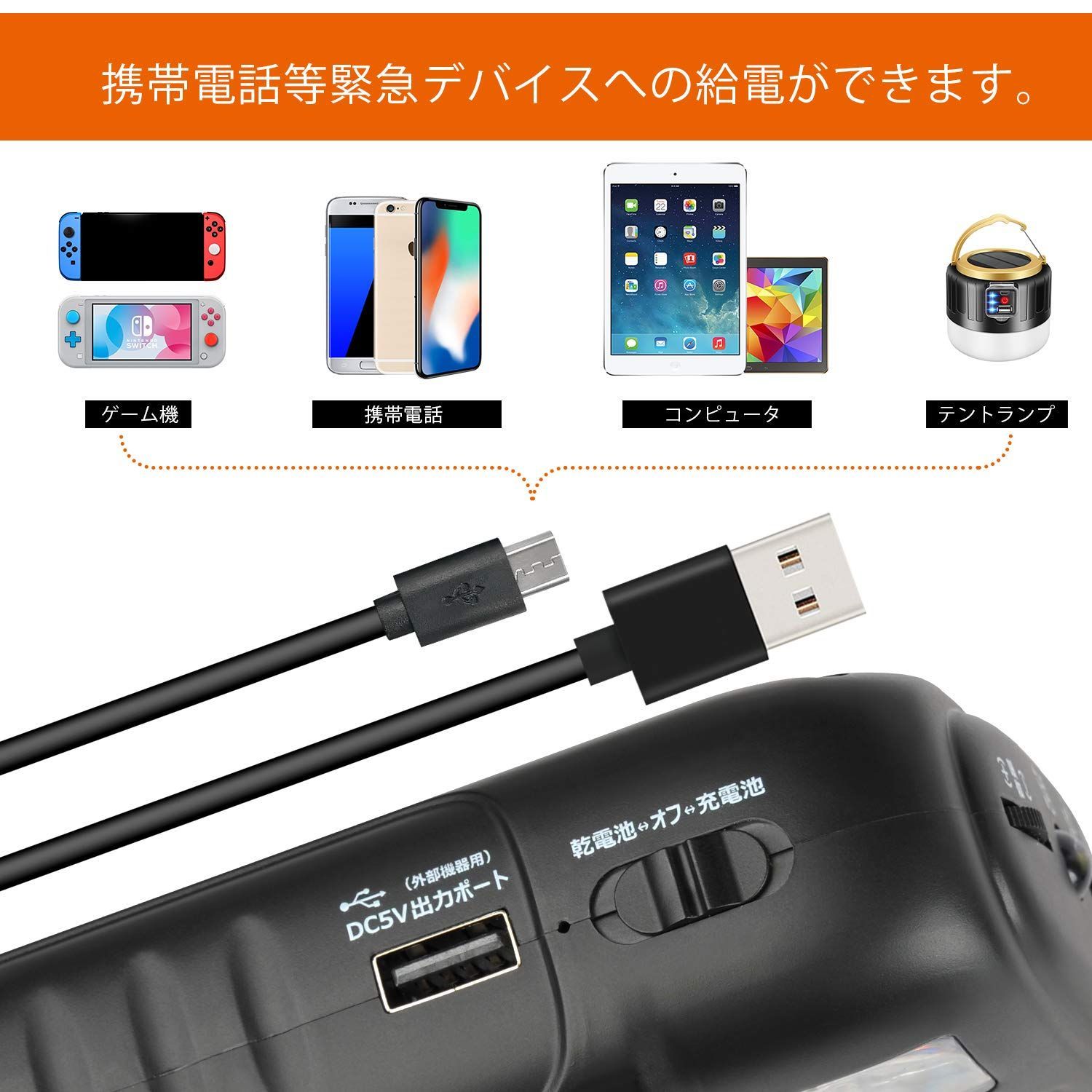 特価商品】ワンセグポケットTV FM/AM/ワイドFM 手回し充電 Ledライト