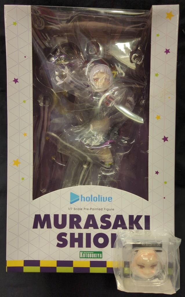 コトブキヤ 紫咲シオン 特典ニヒヒ顔パーツ付 PVC - メルカリ