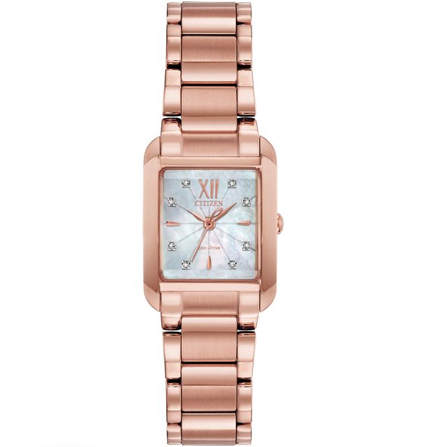 新品】 シチズン エコドライブ レディース ソーラー腕時計 日本未発売  