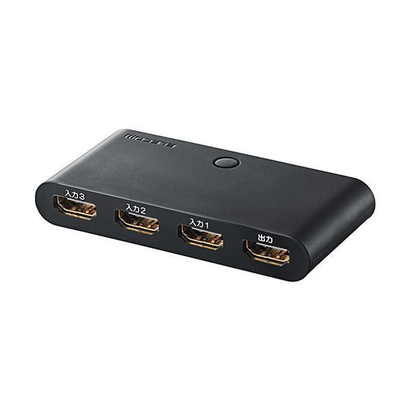 まとめ エレコムHDMI切替器 環境配慮パッケージ 3ポート 入力 3 出力 1 DH-SW31BK|E 1個 ×5セット