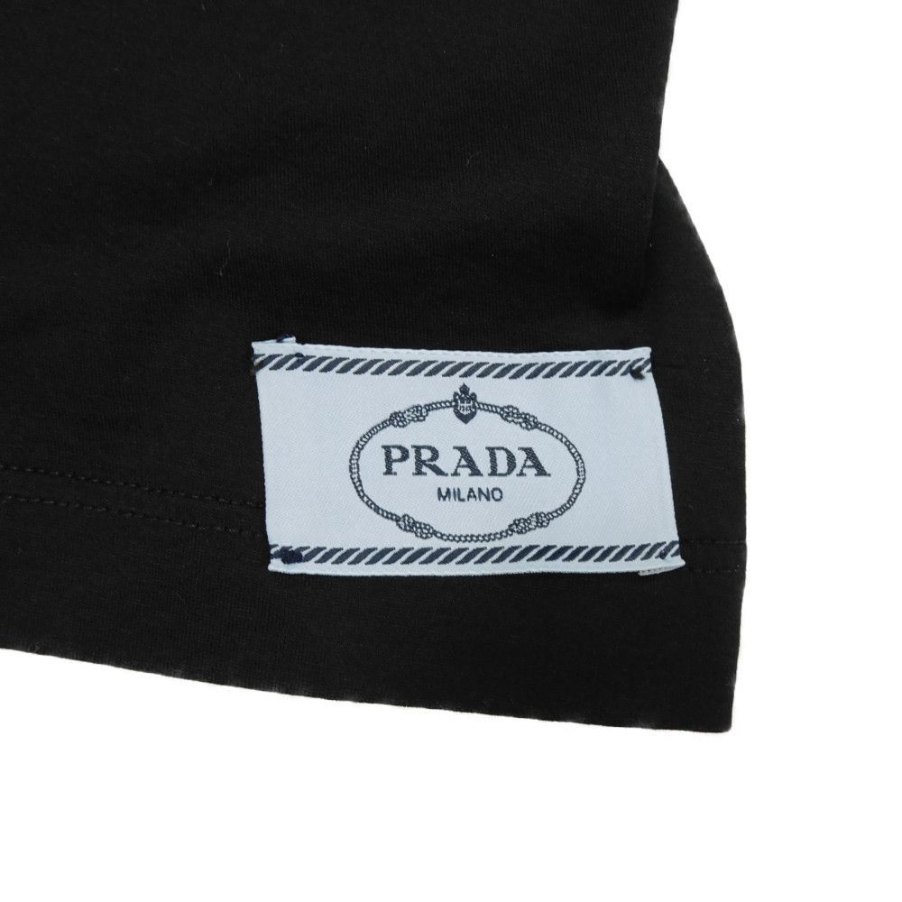 PRADA プラダ クルーネック ショートスリーブ XXL 175/96A ブラック  