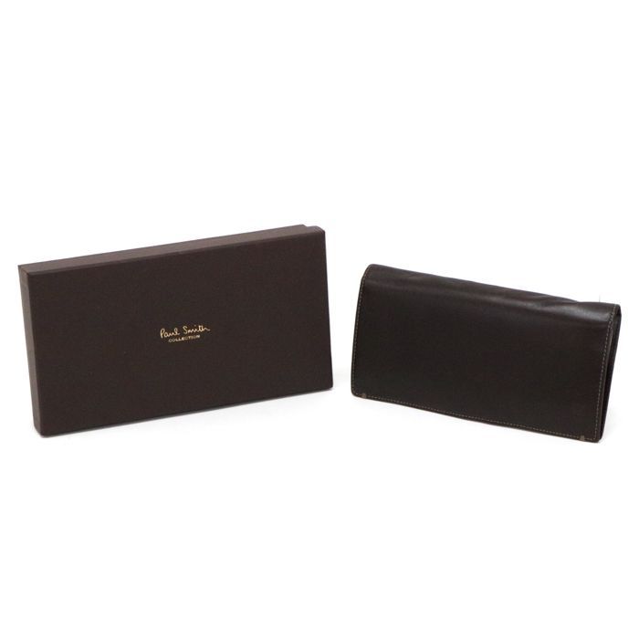 ポールスミス Paul Smith コンチネンタルウォレット カーフレザー 