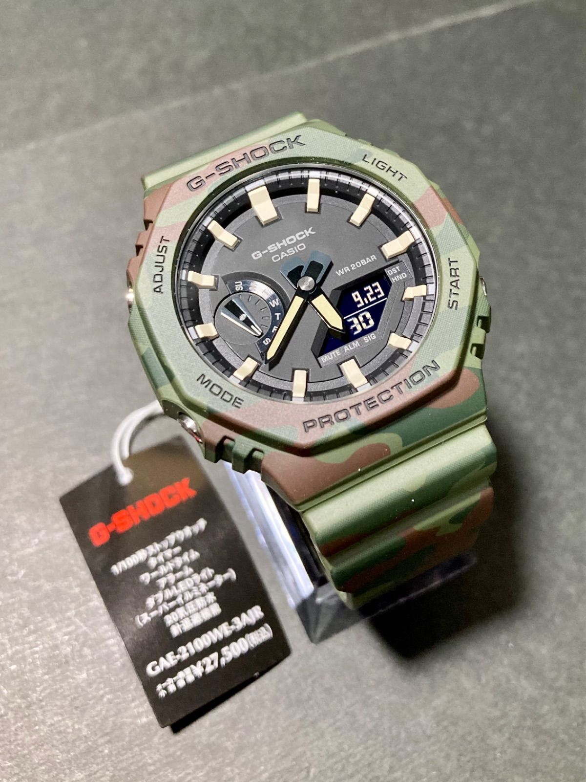 CASIO カシオ G－SHOCK 荒野を旅する冒険者 カモフラージュ 