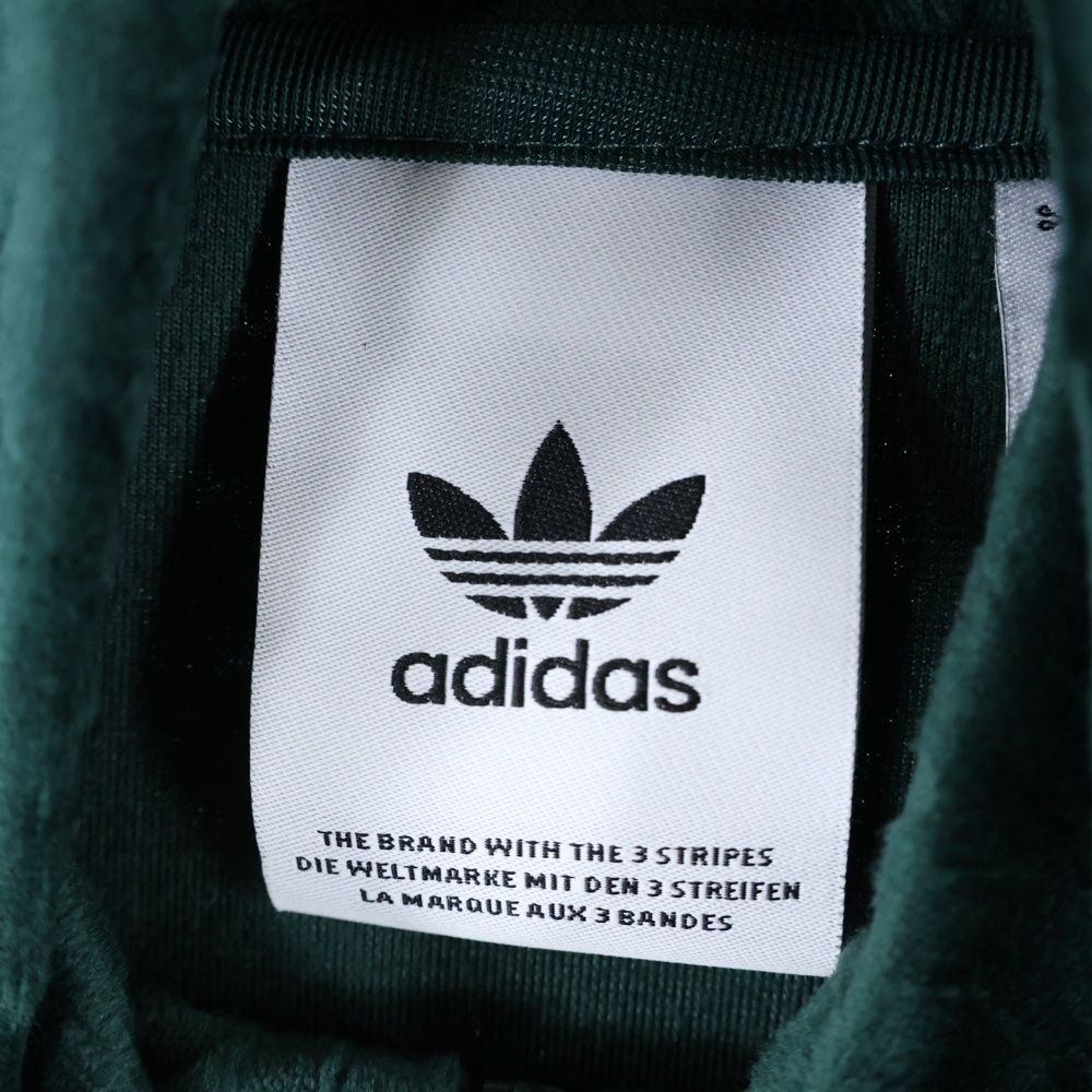 adidas (アディダス) MONO 総柄デザイン ベロアトラックジャケット  