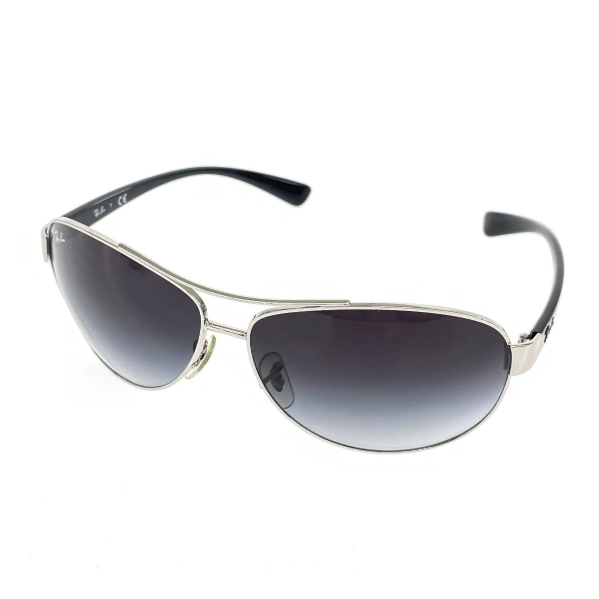 良好 Ray-Ban レイバン サングラス RB3386 ブラック レディース ティアドロップ メタルフレーム 240001146472