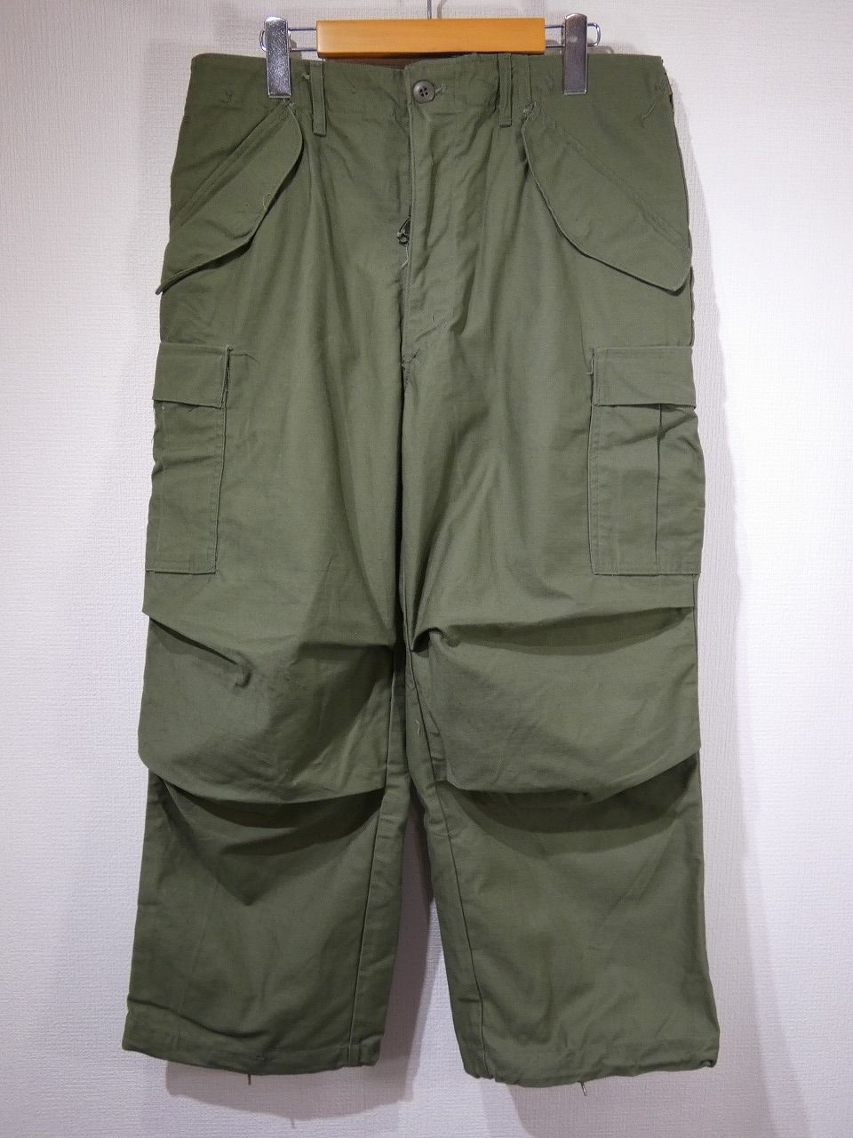 希少 DEAD STOCK デッドストック 70s 78年製 ビンテージ US ARMY M65 フィールド カーゴ パンツ トラウザーズ MEDIUM-SHORT M-S 60s M51 USMC USAF USN