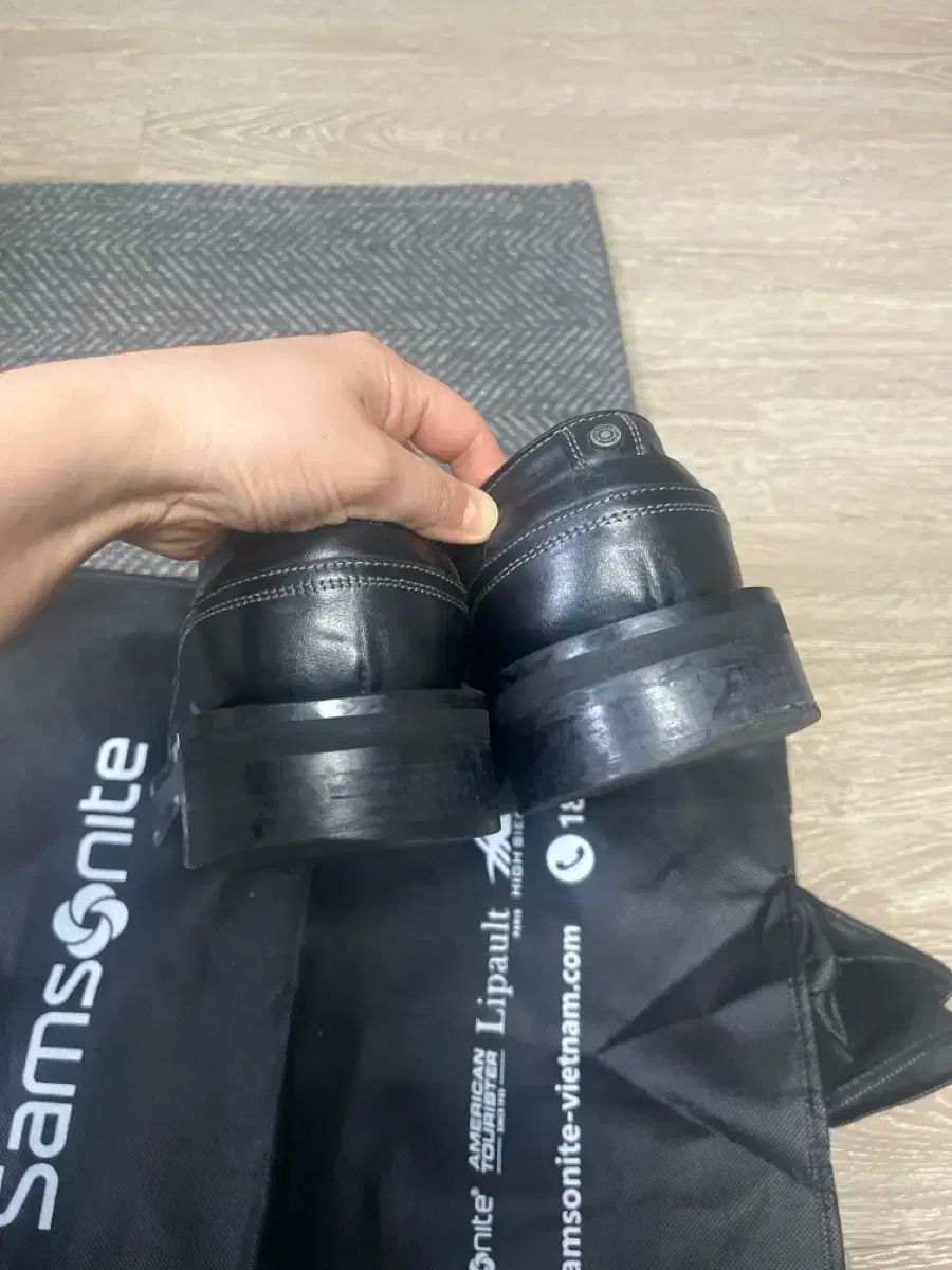  LOSTGARDEN ロストガーデン 黒 ダービー シューズ カジュアル 靴 ローファー ブーツ 革靴