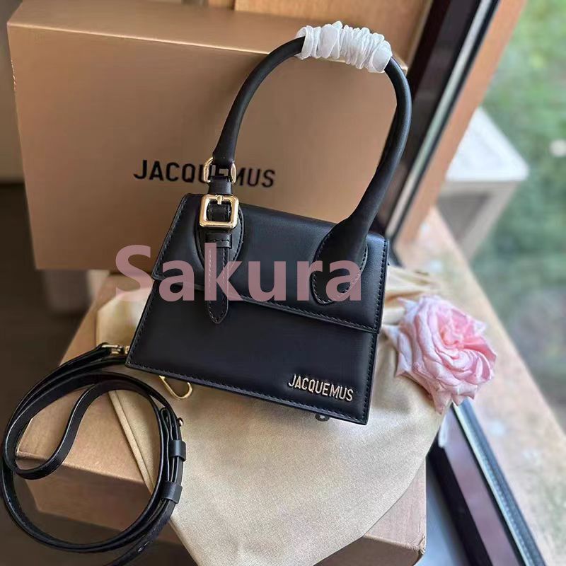 ♡美品♡ ジャックムス JACQUEMUS クロスバック トートバッグ ハンドバッグ ショルダーバッグ ブラック