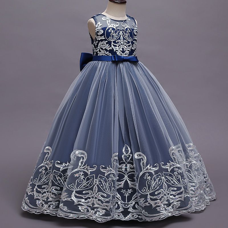 入学式 卒園式 フォーマルドレス 女児用 伸縮ウエスト ピアノ発表会 襟元レース 抗菌裏地 3シーズン対応 ギフト包装可 xzds