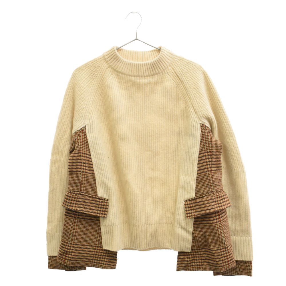sacai プルオーバーツイード