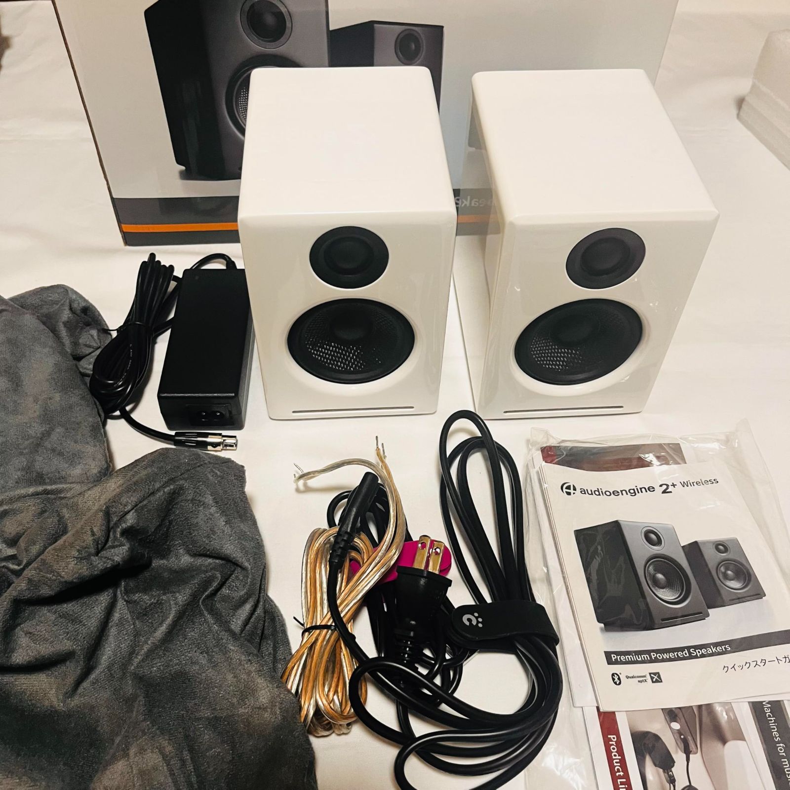 Audioengine オーディオエンジン A2＋ワイヤレス パワードスピーカー No2375