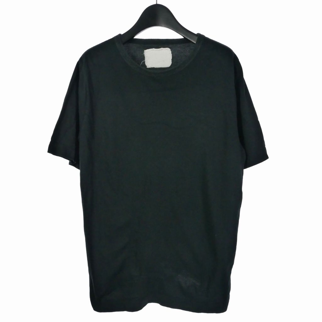 ブイルーム V:room Tシャツ カットソー 半袖 切替 M 黒 ブラック
