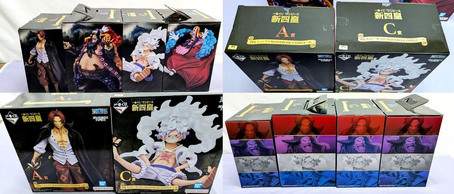 一番くじ ワンピース 新四皇 A賞シャンクスのみ未開封 B賞 マーシャル